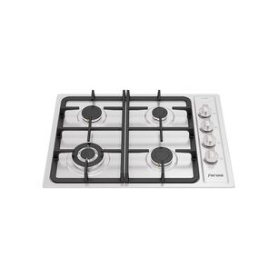 Encimera A Gas 4 Platos Encendido El&eacute;ctrico Fce 4.3hf Inox