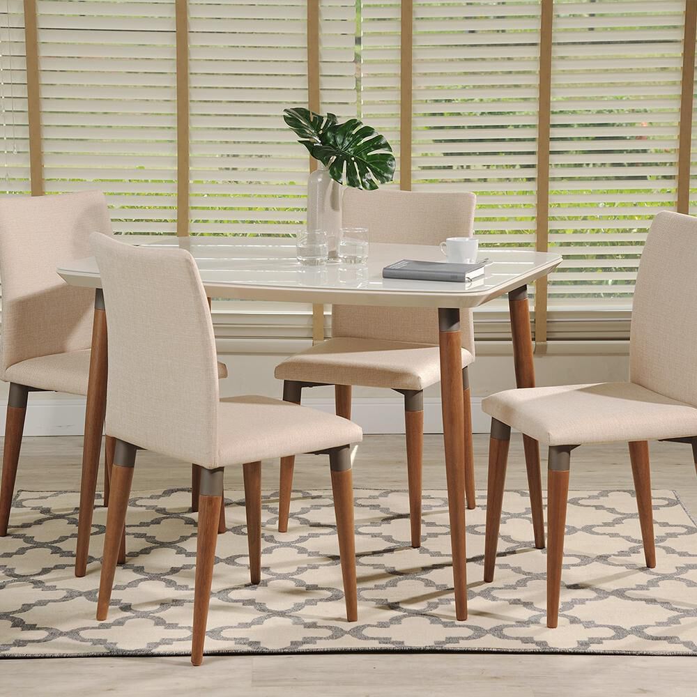 Juego De Comedor Casaideal Camile 4 Personas image number 0.0