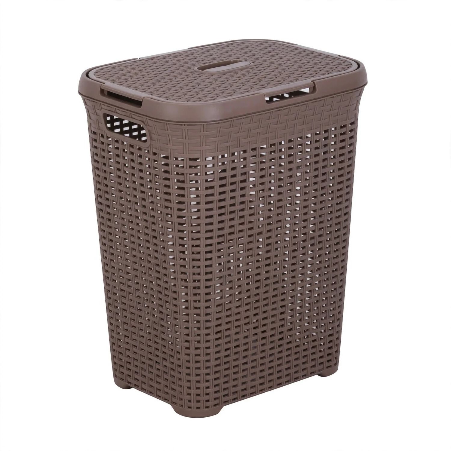 Cesto Canasto De Ropa 60 Litros Marca Mp Color Chocolate image number 3.0