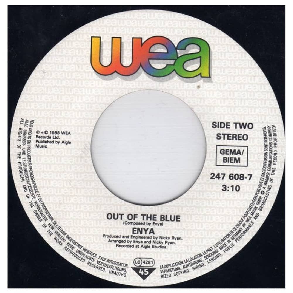 Enya - Orinoco Flow | 7" Single Usado image number 3.0