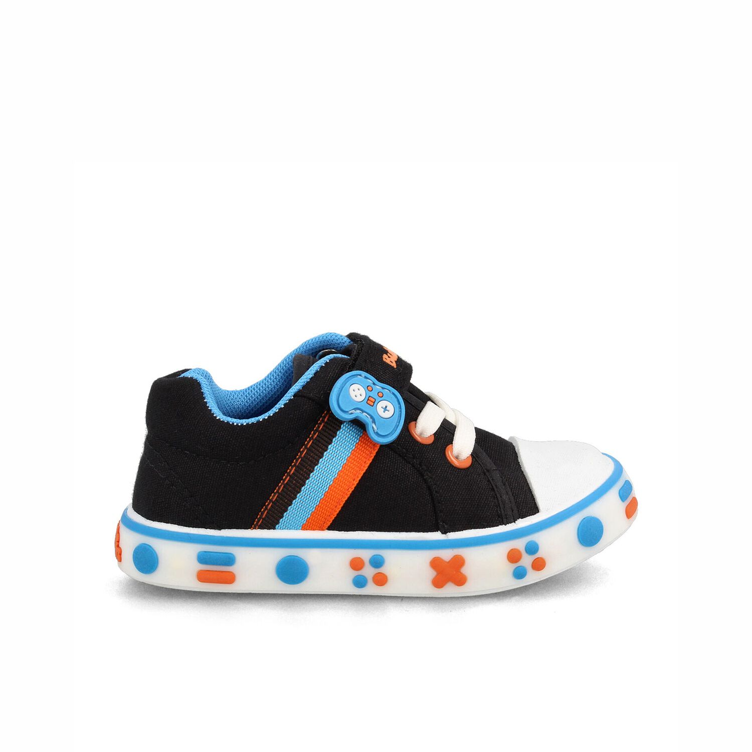 Zapatilla Ni&ntilde;o Bubblegummers Bloom Negro image number 0.0
