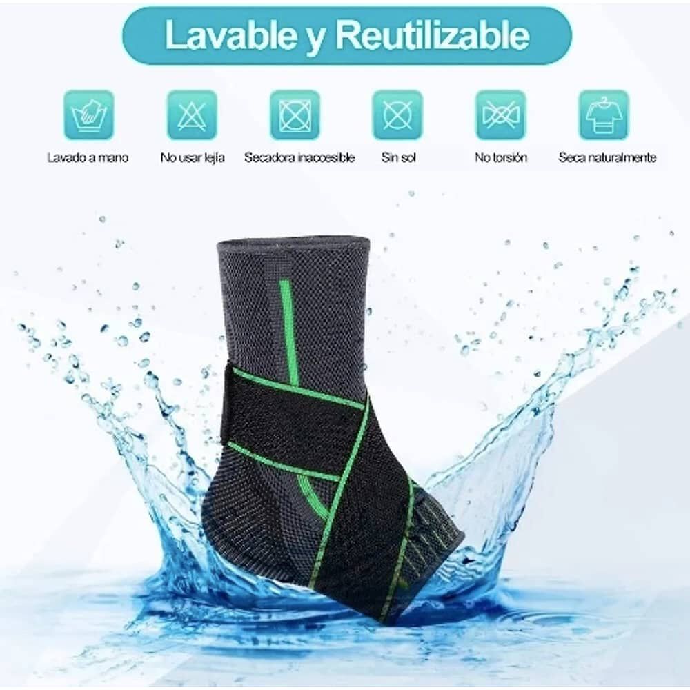 Tobillera Deportiva De Compresi&oacute;n Ajust. P/esguince image number 4.0