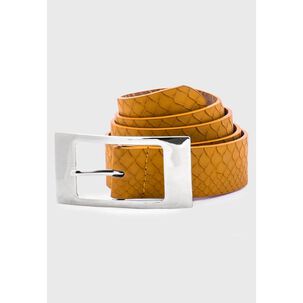 Cintur&oacute;n Mujer Serpent Camel Carven