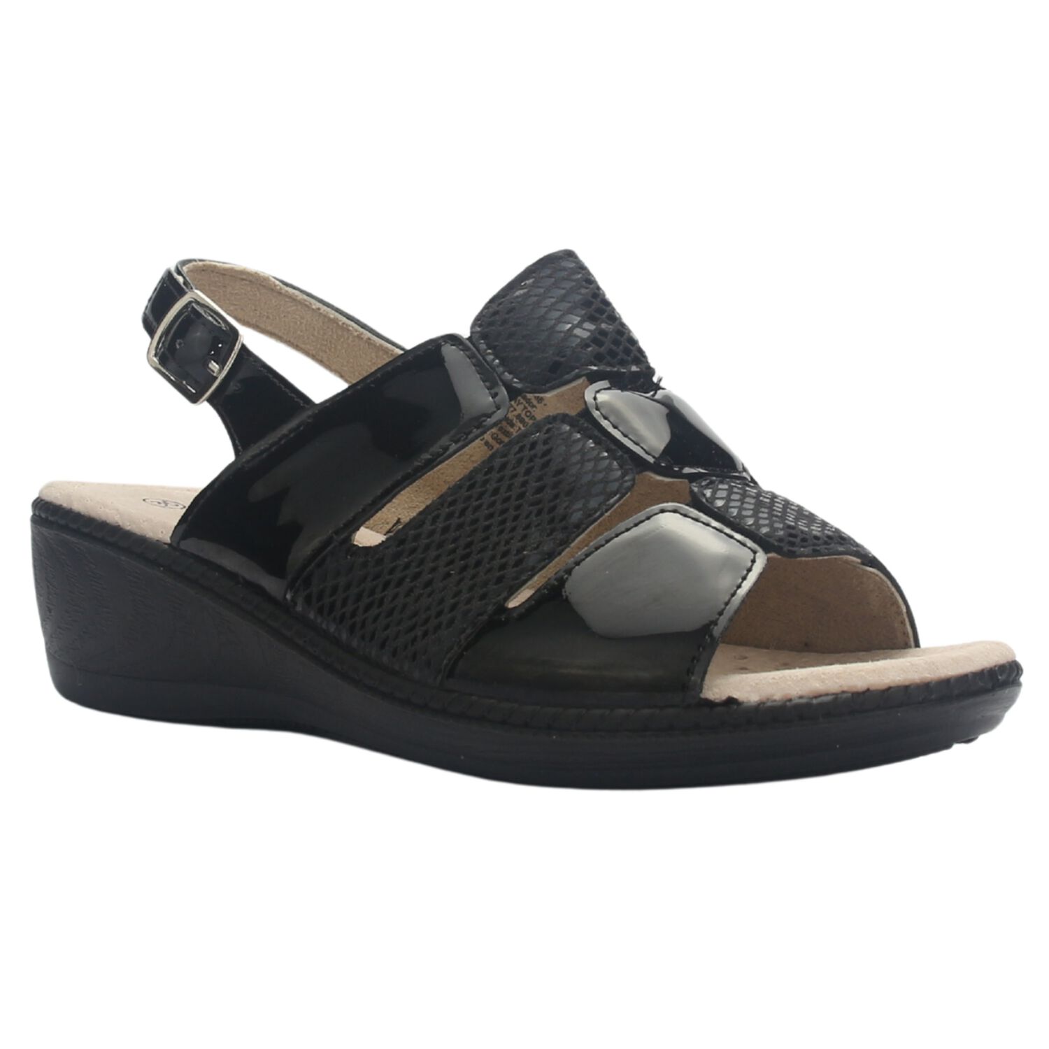 Sandalia Mujer Chalada Lupe-85 Negro Casual image number 2.0