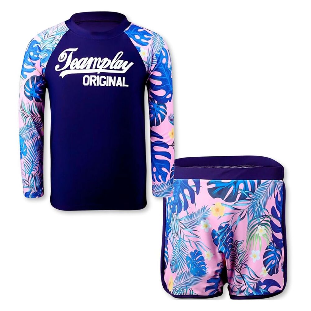 Traje De Baño 2 Piezas Manga Larga Niña Jump Kids image number 0.0