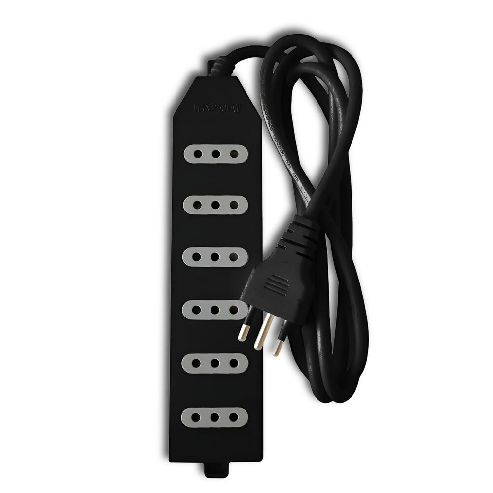 Alargador 1.5m Certificado Con 6 Tomas De Corriente Me-206b1 image number 3.0
