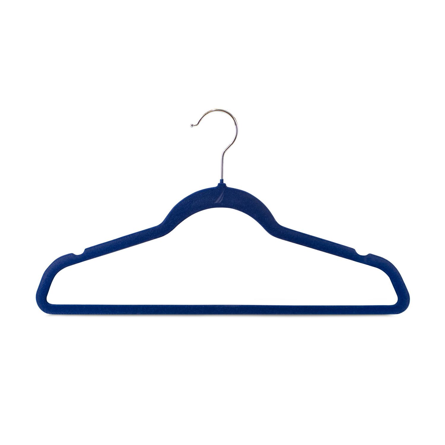 Colgadores De Ropa Pack 50 Azul Antideslizante Nautica Home image number 1.0