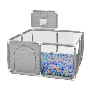 Corral De Seguridad Bebe Con Aro 126x126 Cm