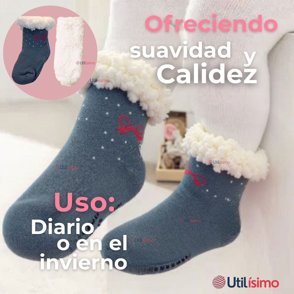 Pack 3 Calcetines De Chiporro Bebé Niña Antideslizante Colores Surtidos image number 5.0