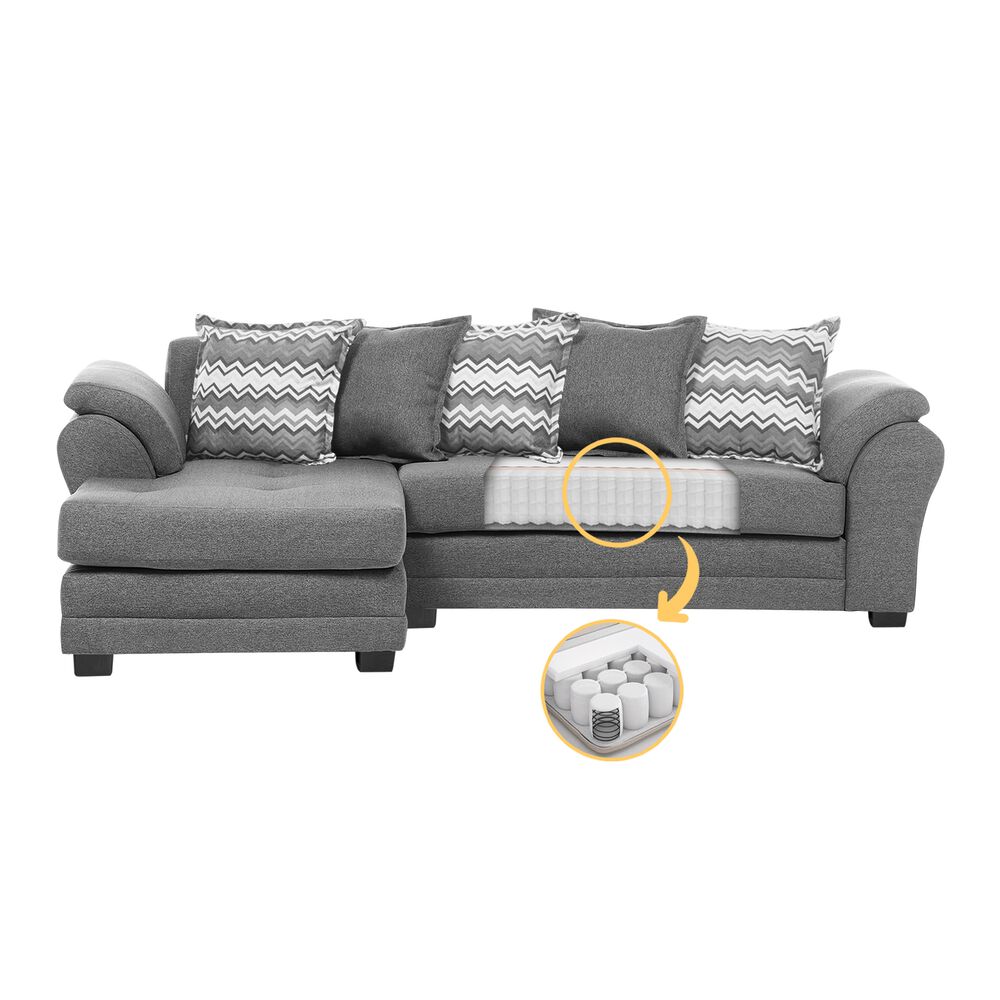 Sof&aacute; Seccional Izquierdo Living Factory Mustang / 4 Cuerpos image number 2.0