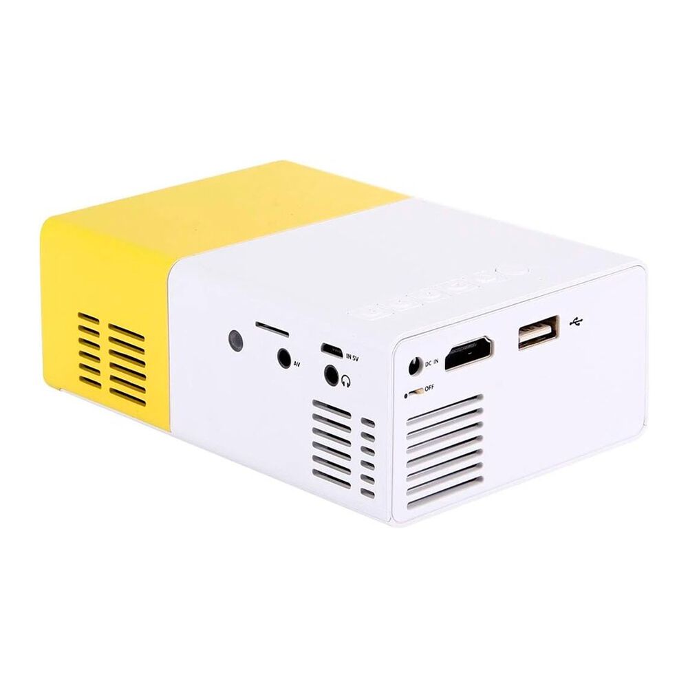 Mini Proyector De Video Led Port&aacute;til Yg 300 1080p Hd image number 3.0