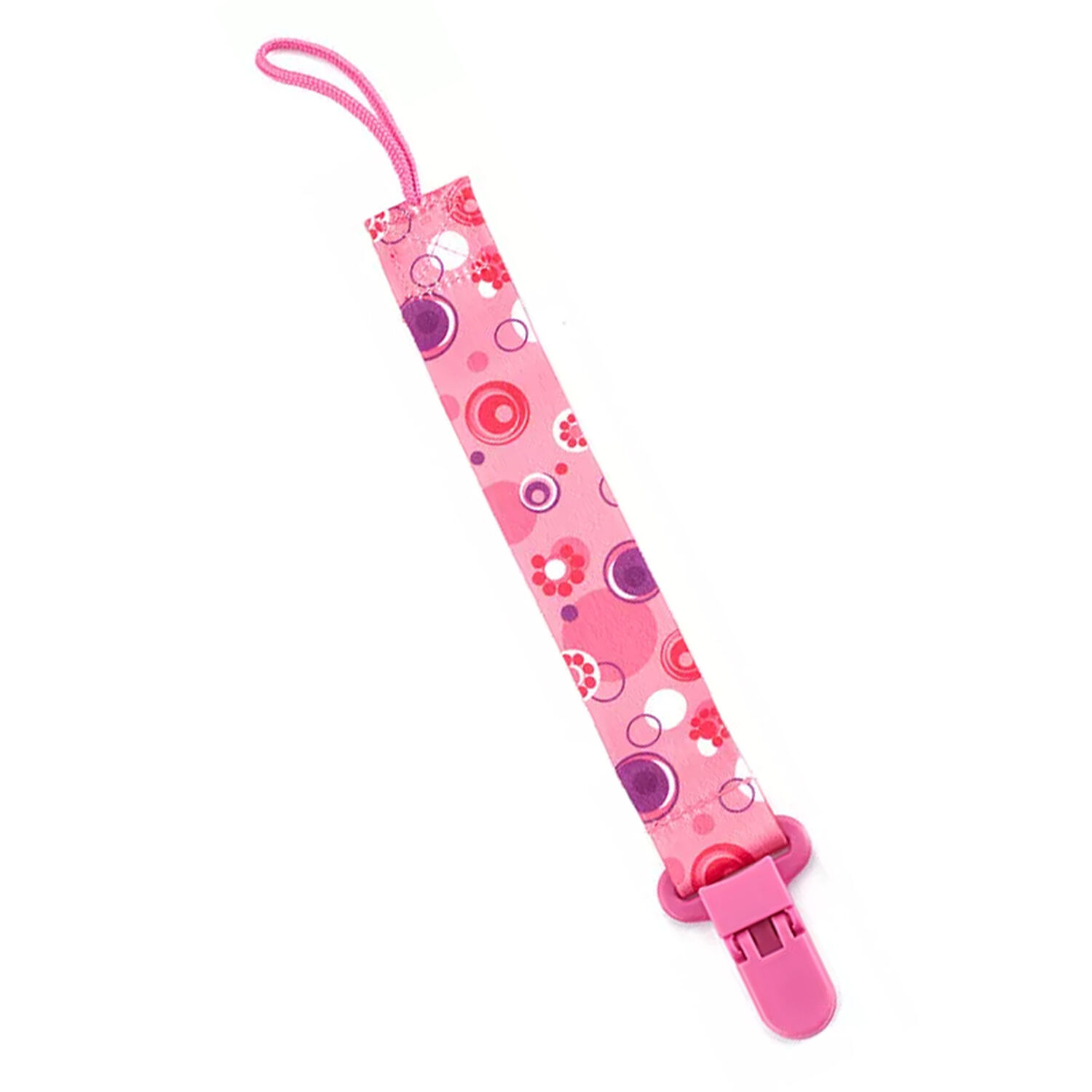 Porta Chupete De Cinta Clips De Tela Para Bebe Afirma Tete image number 0.0