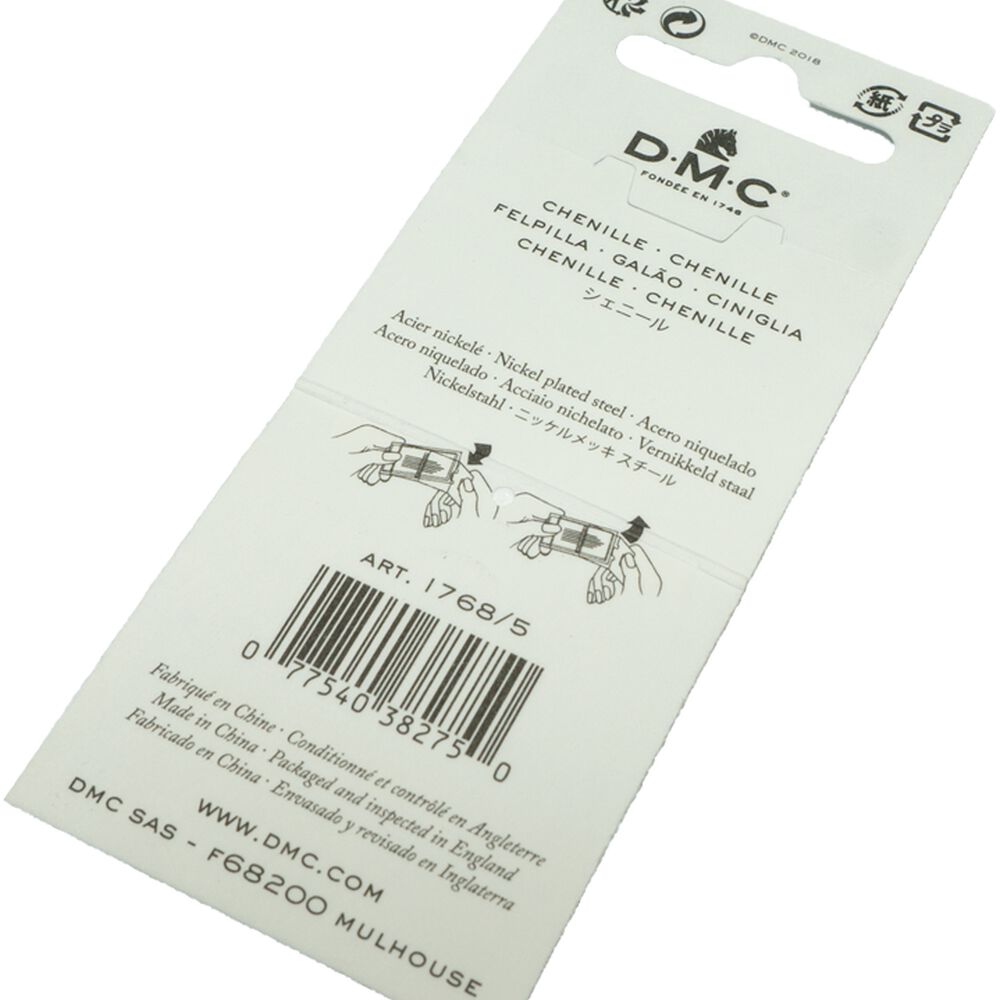 Agujas Para Bordar Dmc Punto Cruz Chenille 24 C/punta 1768/5 image number 1.0