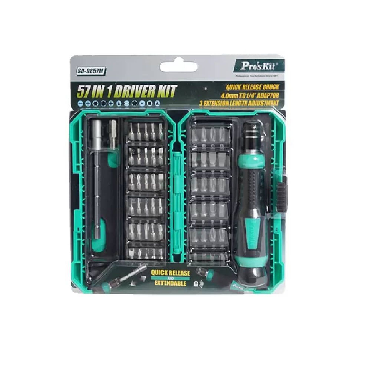 Kit De Destornilladores Con 54 Puntas Intercambiables image number 3.0