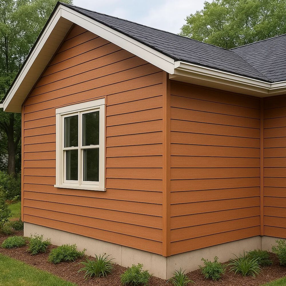 Pack De 5 Revestimientos Siding Wpc Exterior Color Madera Clara image number 1.0