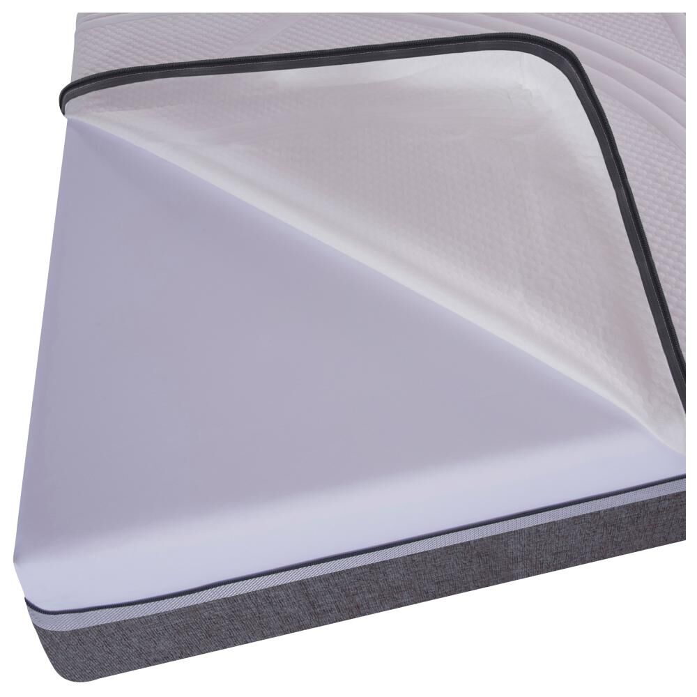 Box Spring Cic Ortopedic / 2 Plazas / Base Dividida + Set De Maderas image number 2.0