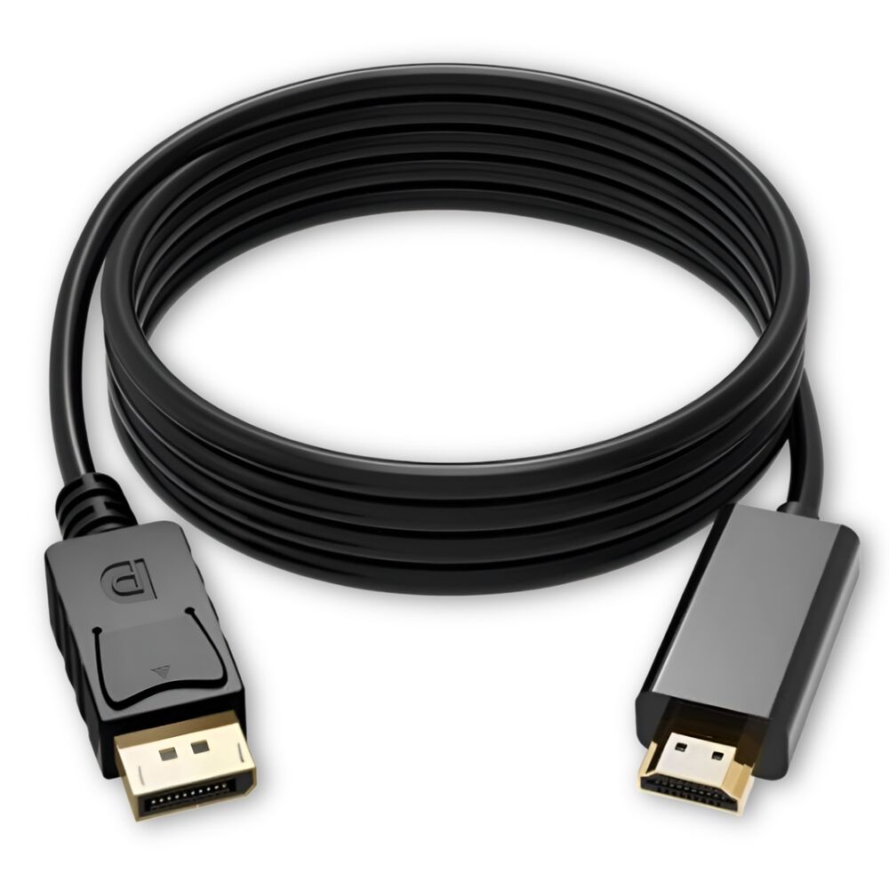 Cable Displayport Dp A Hdmi 4k Ultra Hd 1.8m Tm-100529 image number 0.0