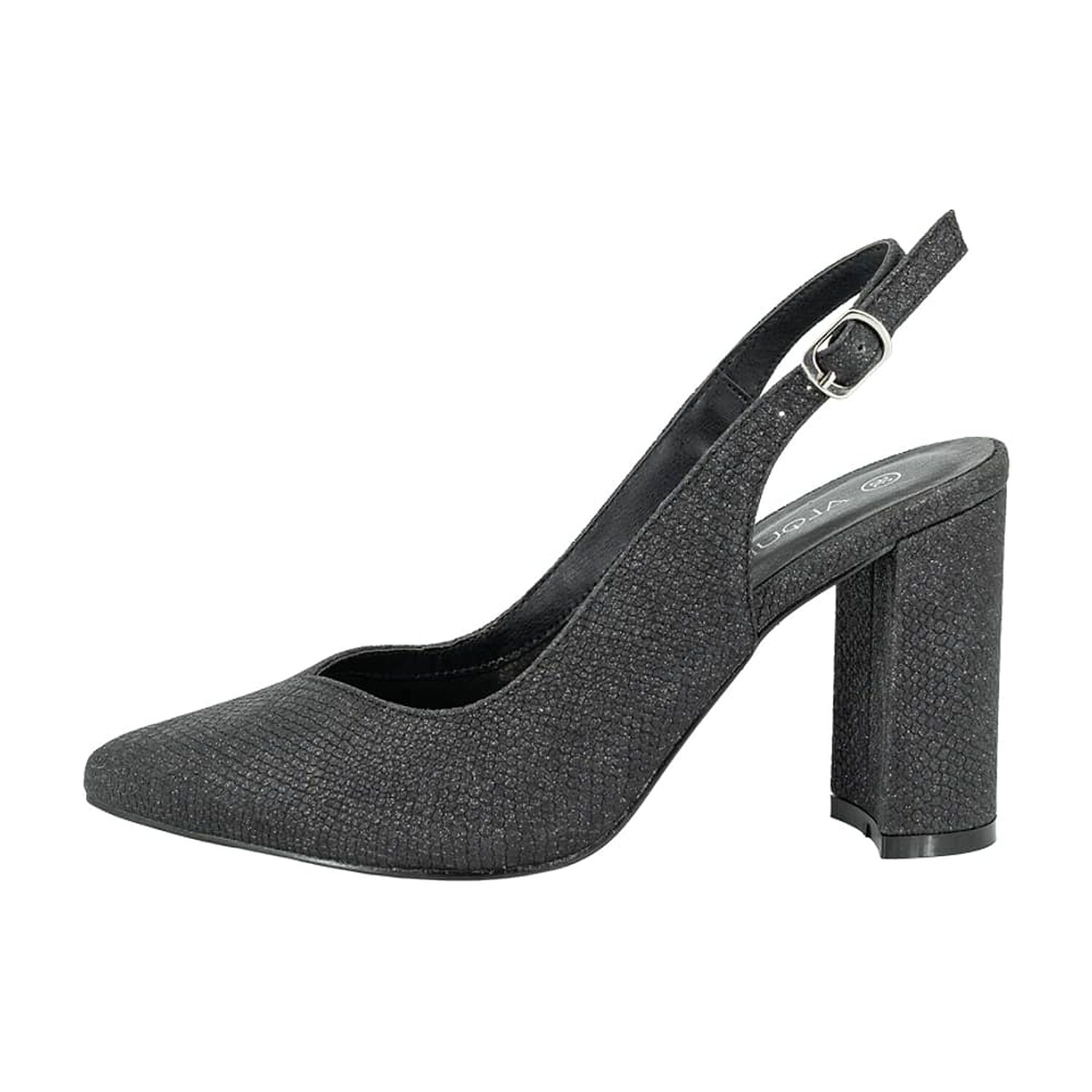 Zapato Shine Negro Alquimia image number 1.0