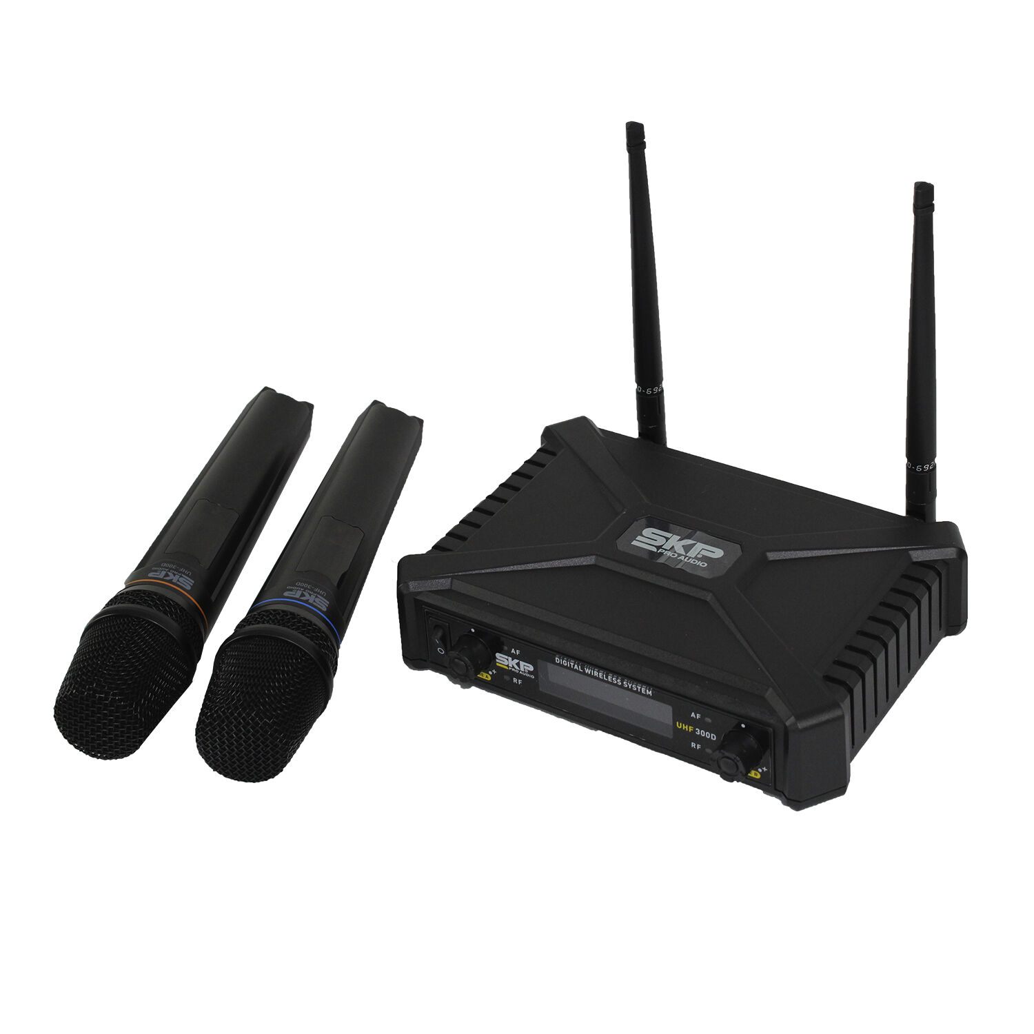 Microfono Doble Inalambrico Skp Uhf 300d image number 4.0