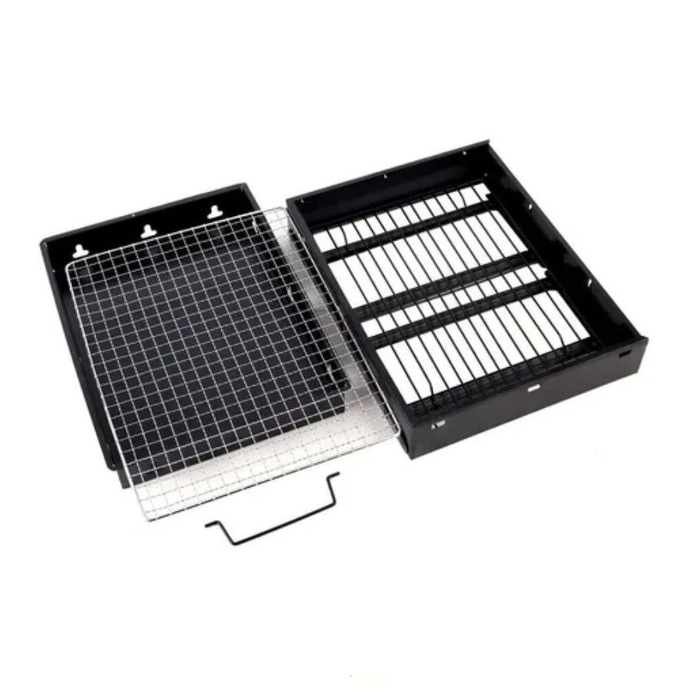 Parrillero Para Carbón Portátil Plegable Asados Grill Bbq image number 4.0