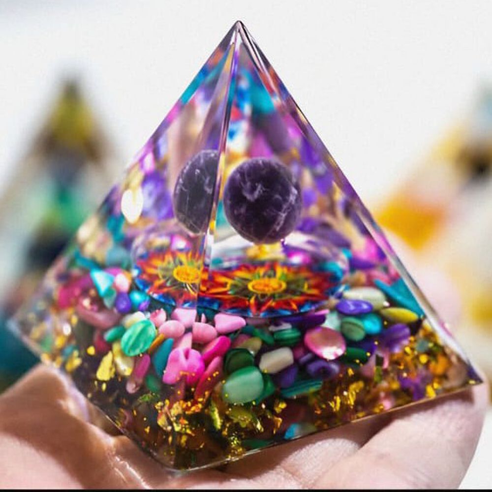 Pir&aacute;mide 7 Chakras De Org&oacute;n image number 3.0