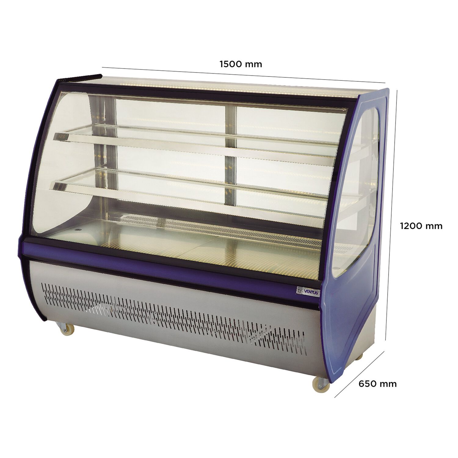 Ventus Vitrina Refrigerada Fer-1500pro 1,5 Mts image number 2.0