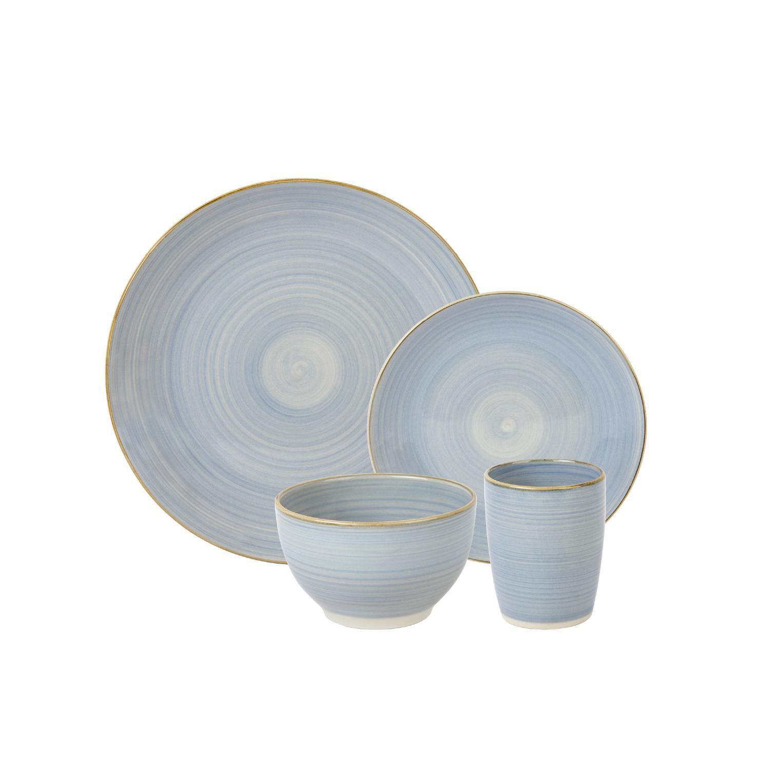 Juego Loza Cer&aacute;mica 24 Pcs Amalfi Simplit image number 0.0