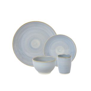 Juego Loza Cer&aacute;mica 24 Pcs Amalfi Simplit