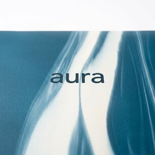 Mat De Yoga Profesional Aura Azul M&aacute;rmol