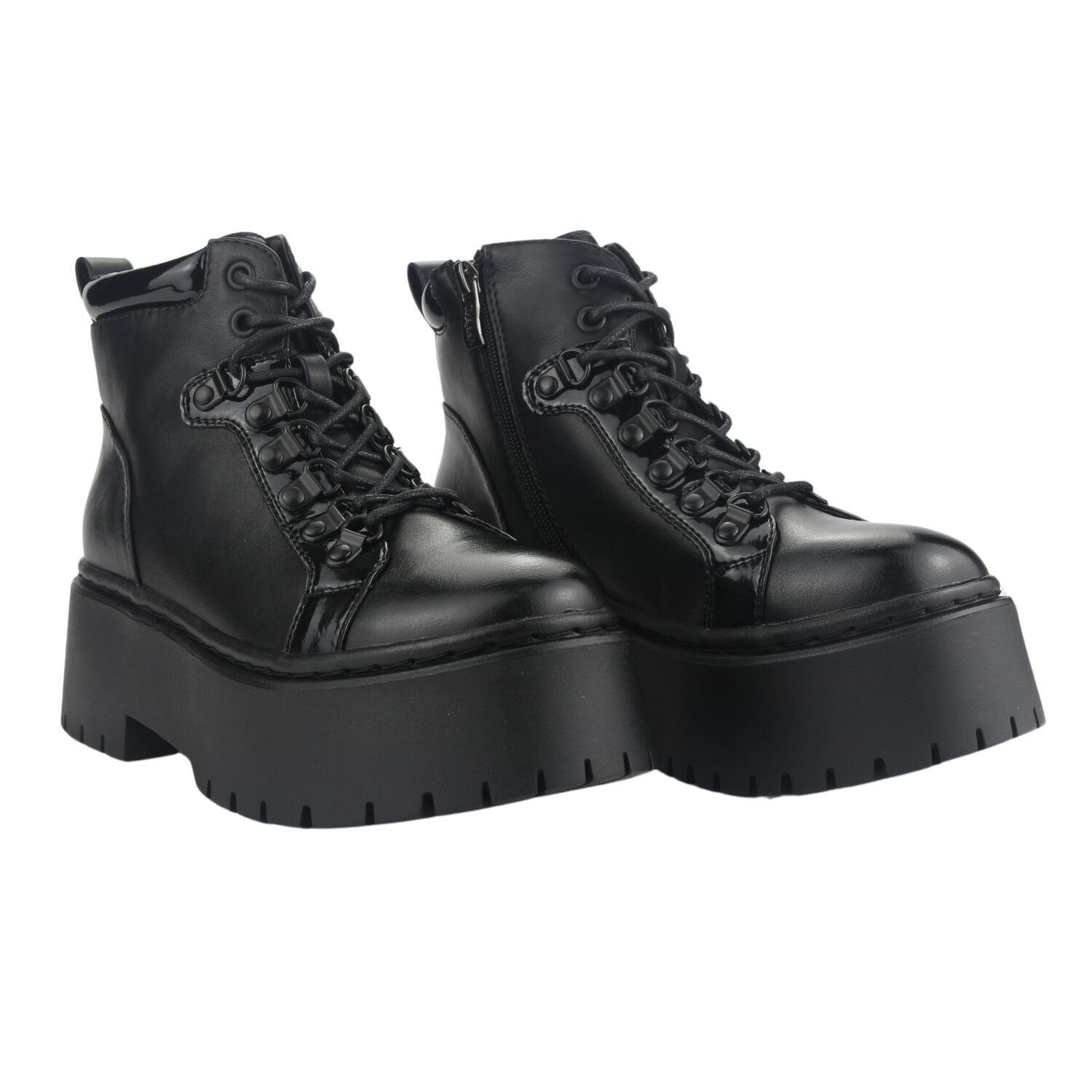 Botin Chalada Mujer Rust-21 Negro Plataforma image number 4.0