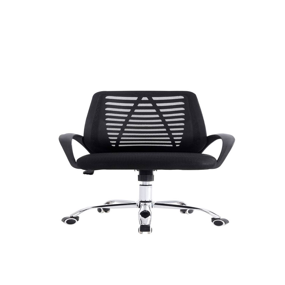 Silla De Oficina Ejecutiva Barcelona Ergonomica Color Negro Bm-806 Arthome image number 1.0