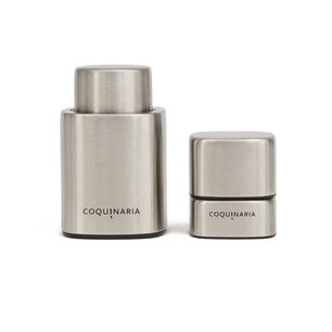 Set Sellador De Vino Y Espumante Al Vacio 2 Pzs Coquinaria
