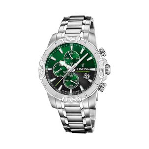 Reloj F20704/5 Festina Verde Hombre Timeless Chronograph