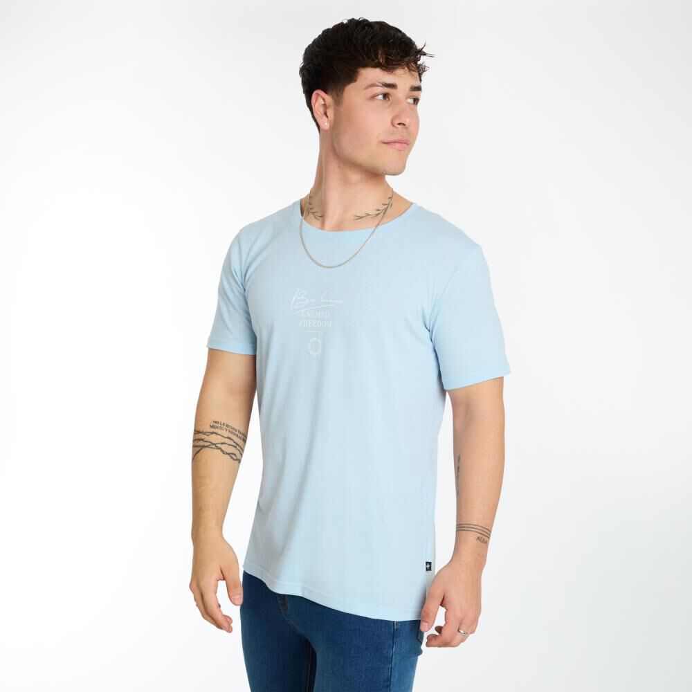 Polera Slim Manga Corta Cuello Redondo Hombre Skuad image number 2.0
