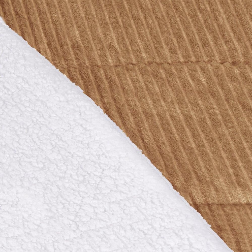 Plumon Corduroy Coral Sherpa 2 Plazas Beige image number 1.0