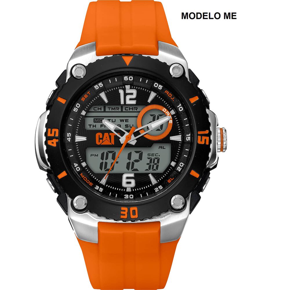 Correa Pulsera Cat Hombre Me-29 Naranja image number 2.0