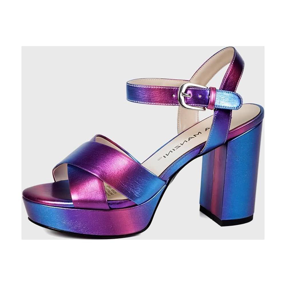 Sandalia Aratxi Azul Multicolor image number 0.0