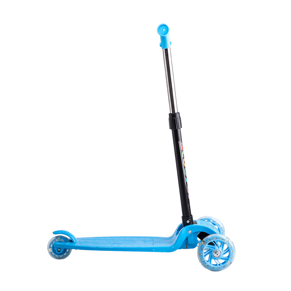 Scooter Monopatín Niño Regulable Plegable Xt03 Azul Bebesit image number 1.0