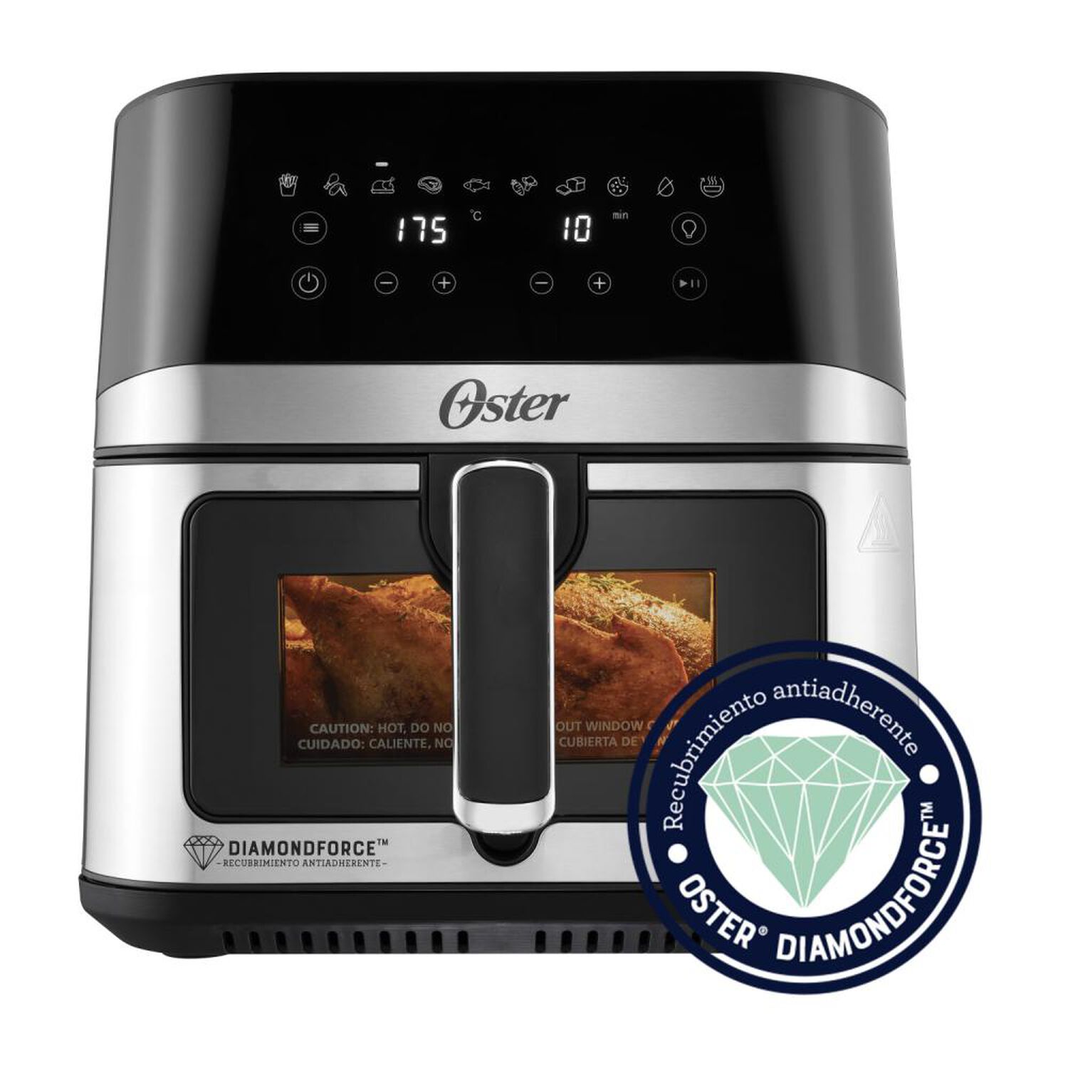 Freidora de Aire Oster CKSTAF75WDSSDF / 7.5 Litros image number 6.0