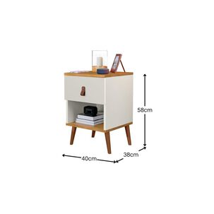 Velador Altavision Velador Larissa 1p Off White/nature