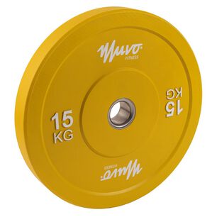 Disco Bumper 15kg Amarillo Muvo