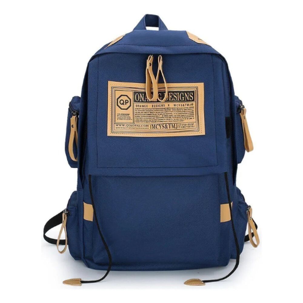 Bolso Mochila Morral Juvenil Viajes Moda Escolar Moderna image number 0.0