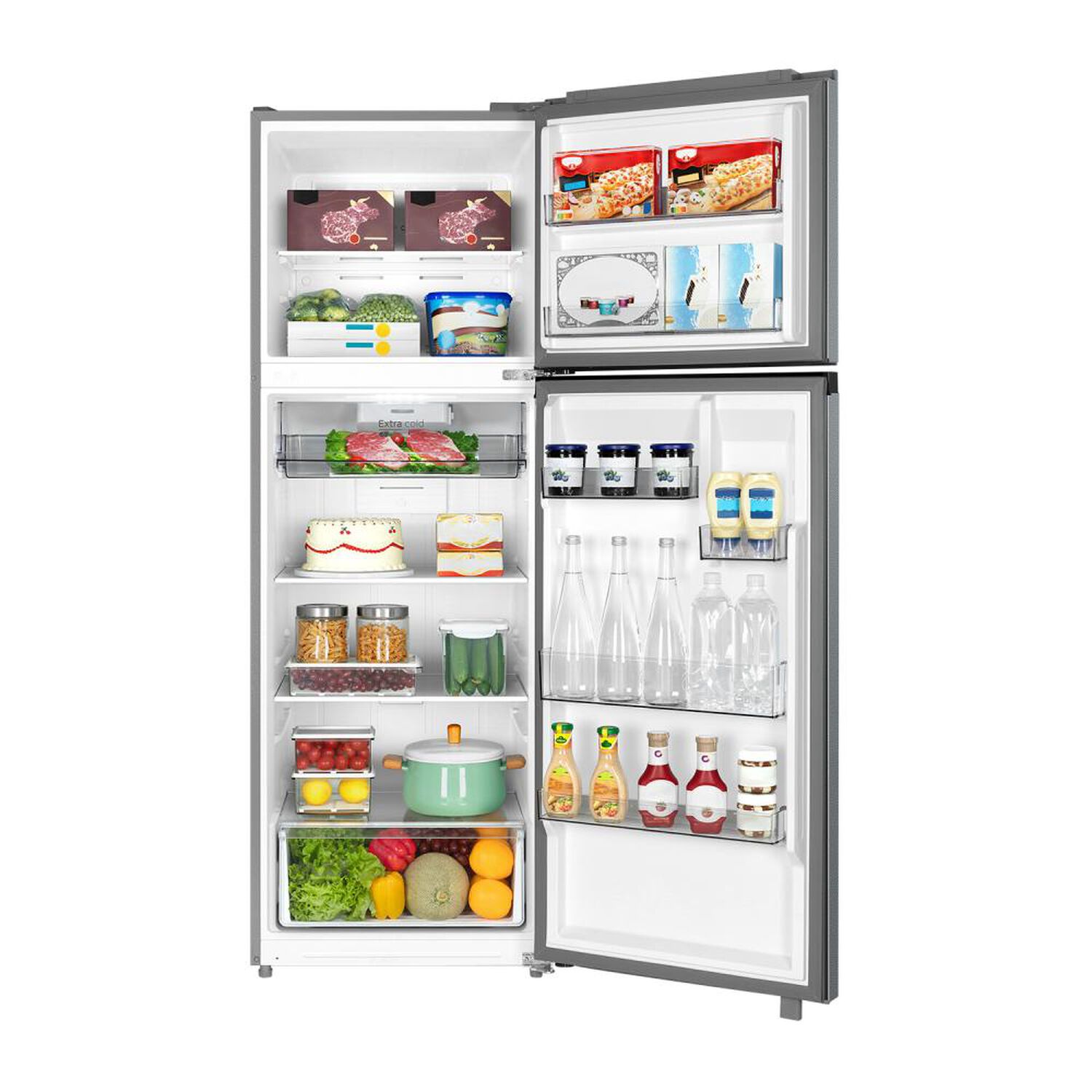 Refrigerador Top Freezer Midea Mdrt533eve50 / No Frost / 379 Litros / D image number 3.0