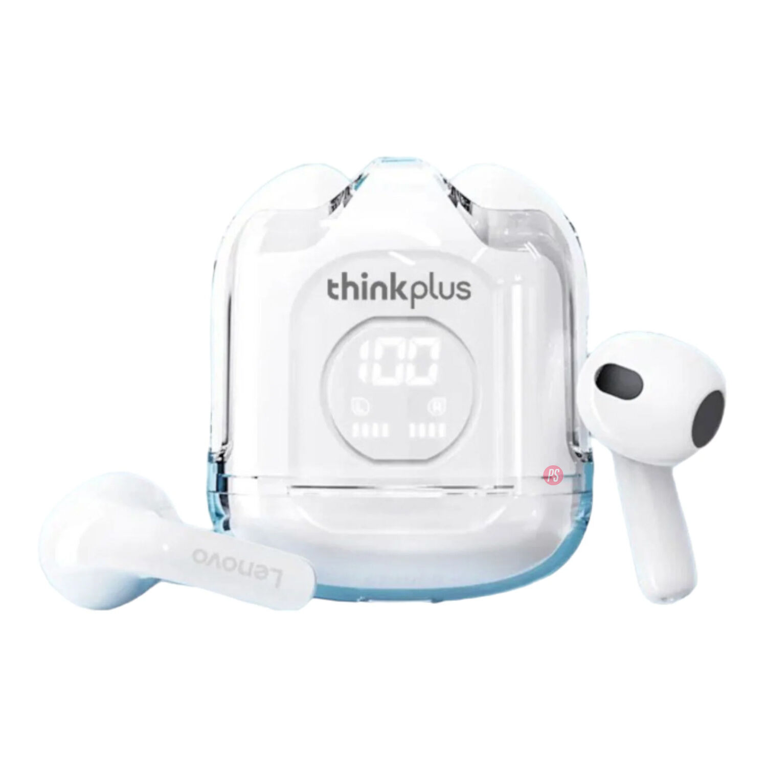 Aud&iacute;fonos Bluetooth Lenovo Xt65 Color Blanco - Ps image number 1.0