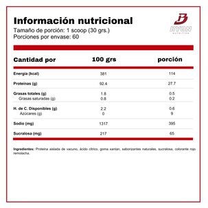 Beef-xp Protein 4 Lbs - Naranja Mango
