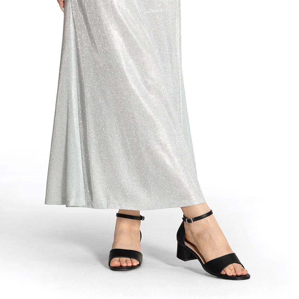 Sandalia Taco Negra Fiesta Mujer Weide Qiu238 image number 2.0