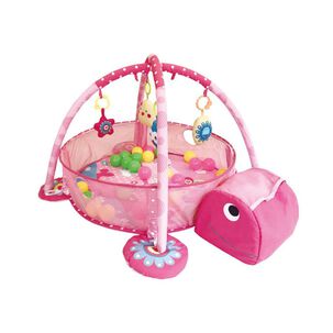 Gimnasio Tipo Corral Con Piscina De Pelotas Para Bebés