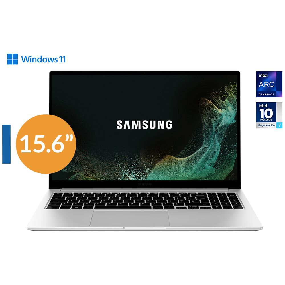Notebook 15.6" Samsung Galaxy Book 2 / Intel Core I7 / 8 GB RAM / Intel Iris Xe Grahpics / 512 GB SSD image number 0.0