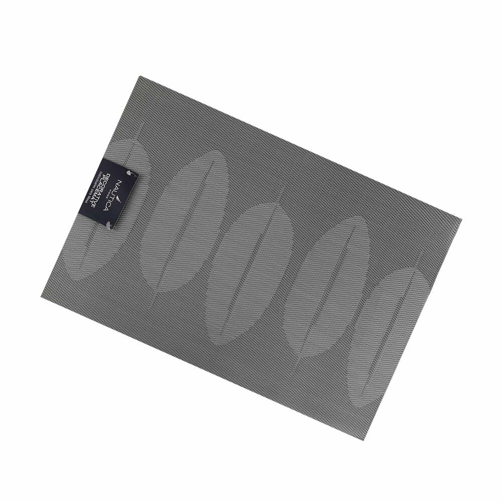 Pack 2 Individuales Nautica Home 45x30cm Reversible Hojas Gris image number 3.0