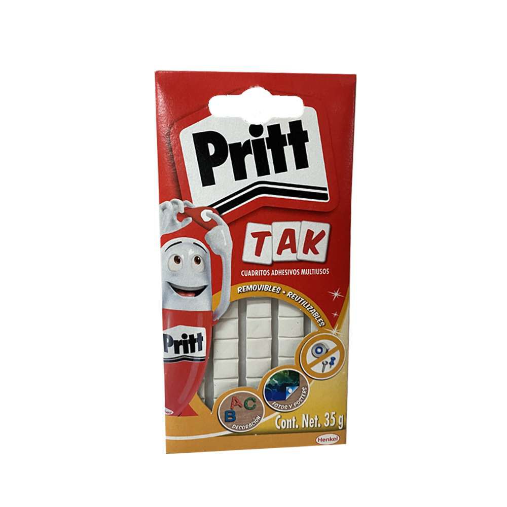 Pritt Tak Masilla Adhesiva Reutilizable 35grs - Pritt image number 0.0